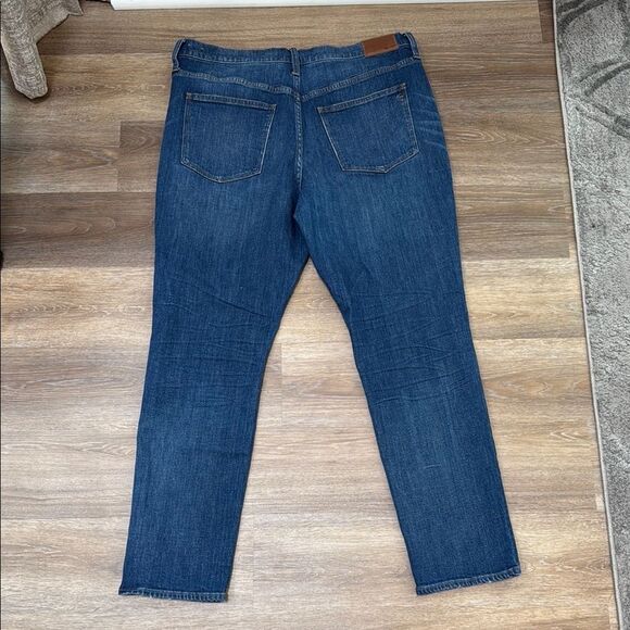 Madewell Blue The High Rise Slim Boy Jean Sz 32 - Picture 2 of 10